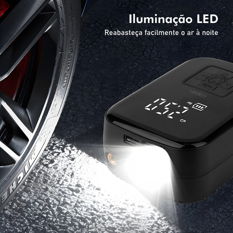 Mini Bomba de encher Pneu Portátil